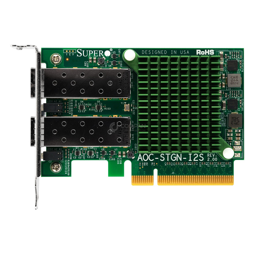 A0C-STGN-I2S LP SUPERMICRO 10GB ETHERNET DUAL PORT PCI-E ADAPTER LOW PROFILE